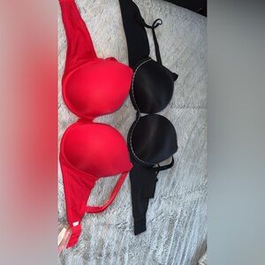 2 VS bras size 34 DD